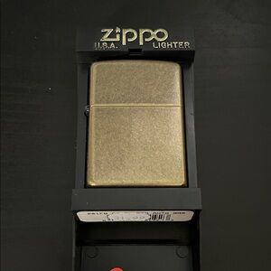Zippo Windproof Lighter Antique Brass Finish